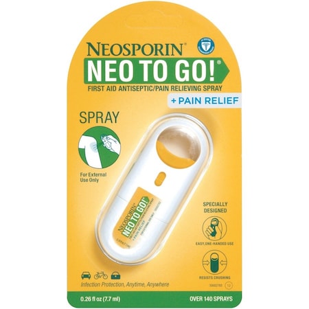 Neosporin To Go Spray, First Aid Antiseptic JOJ512372200